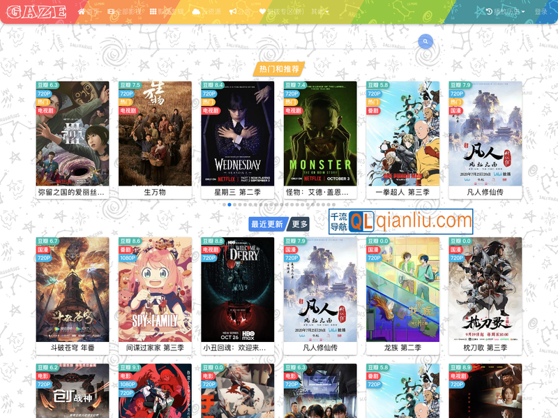 gaze注视影视插图