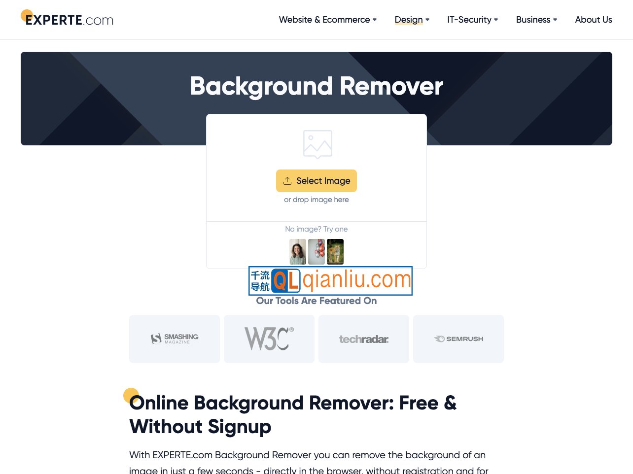 experte在线抠图插图