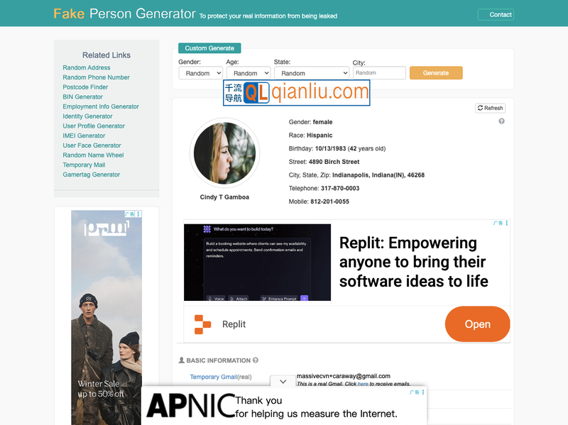 FakePersonGenerator插图