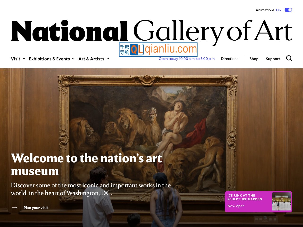 美国国家艺术馆插图