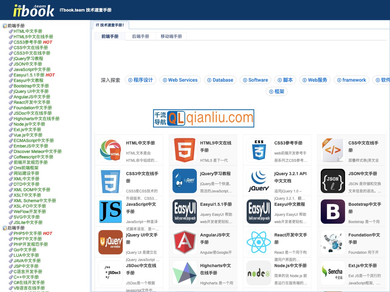IT技术速查手册插图