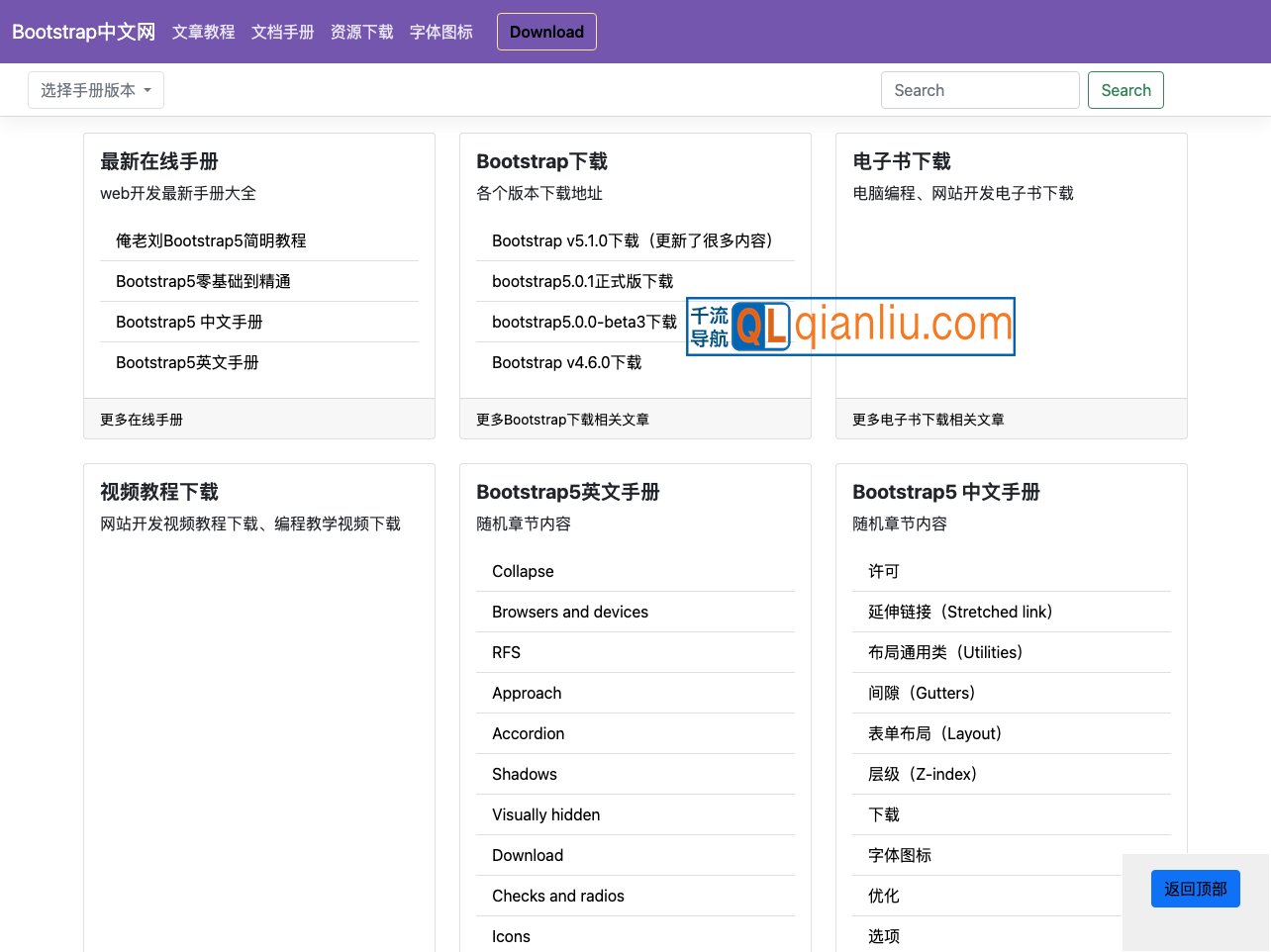 Bootstrap中文网插图