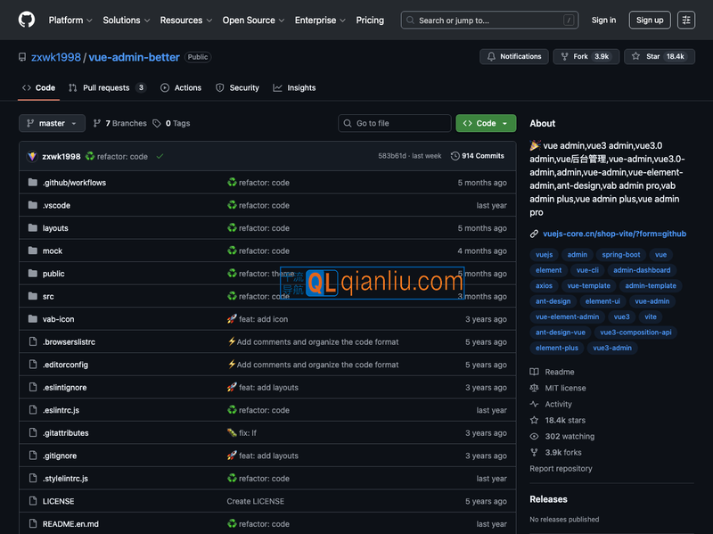 vue-admin-better插图