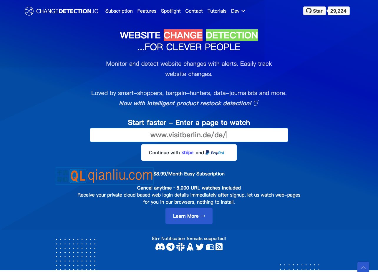 changedetection.io插图