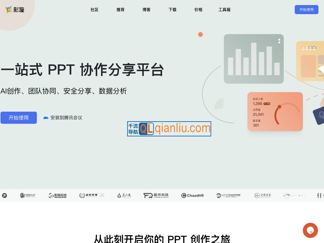 彩漩 PPT插图