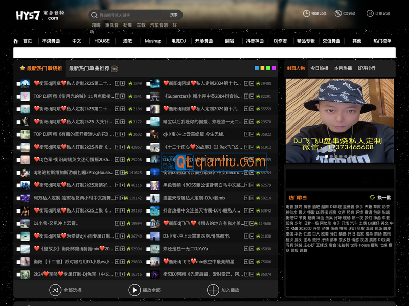 黑色音频DJ插图