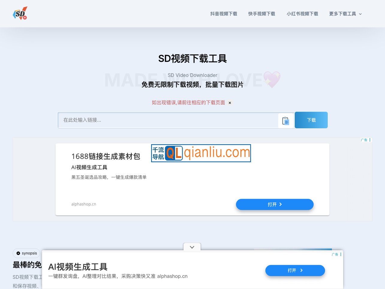 SD视频下载工具插图