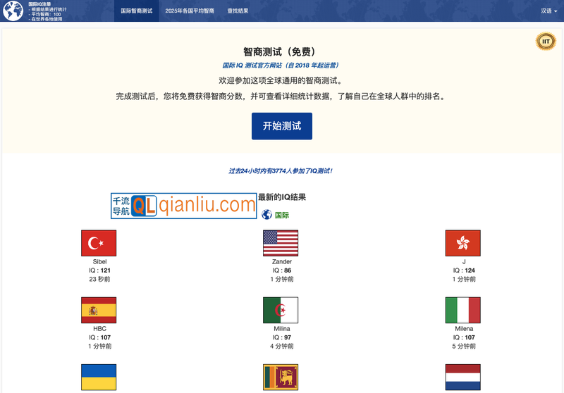 国际智商测试插图