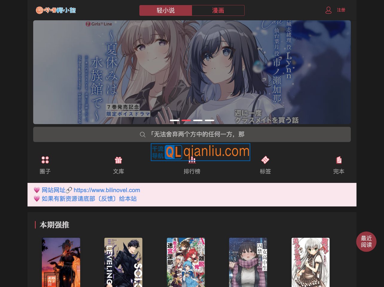 哔哩轻小说插图