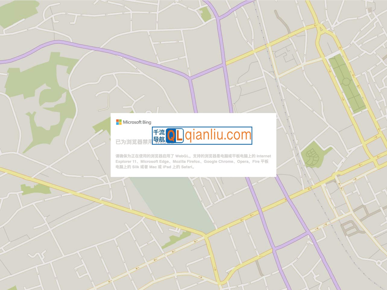 bing地图插图