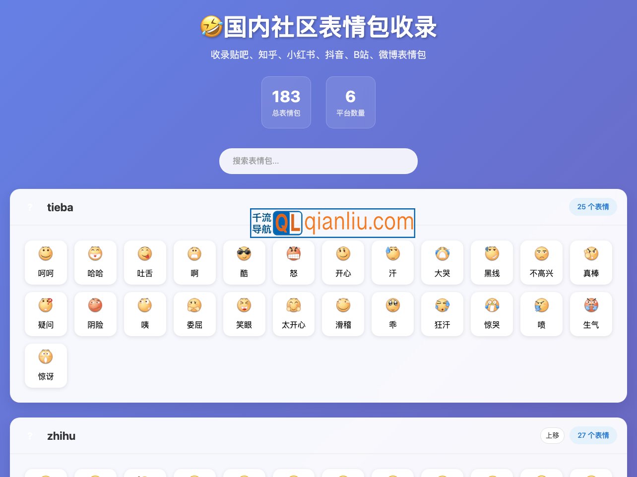 国内社区表情包收录插图