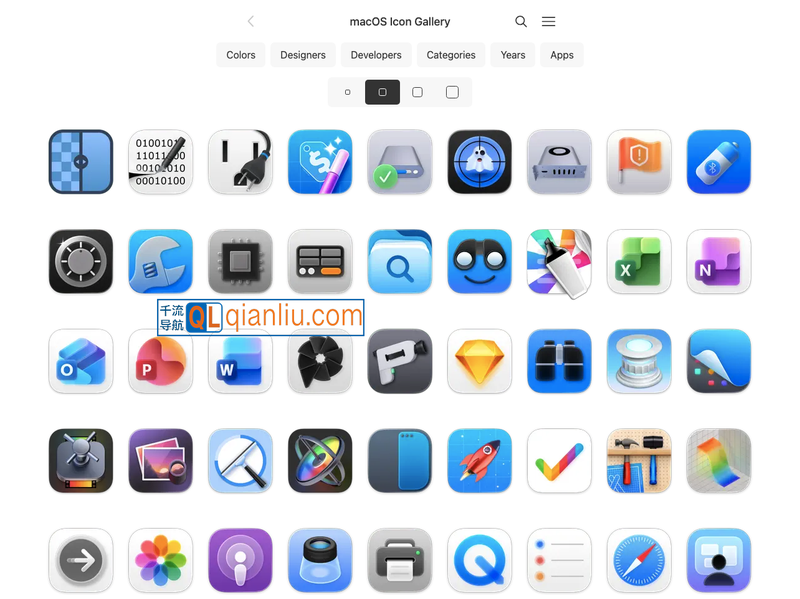 macOS Icon Gallery插图