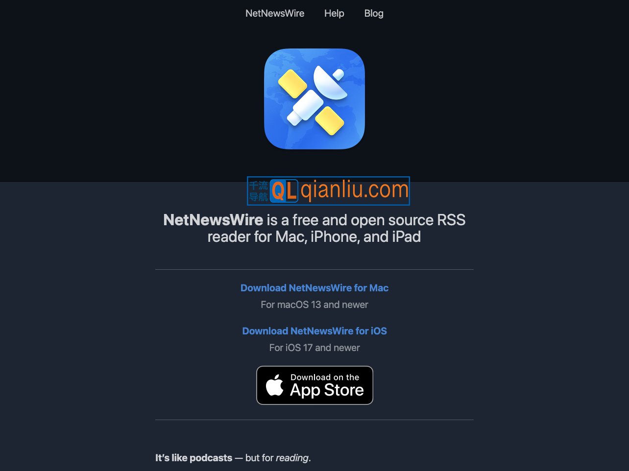NetNewsWire插图