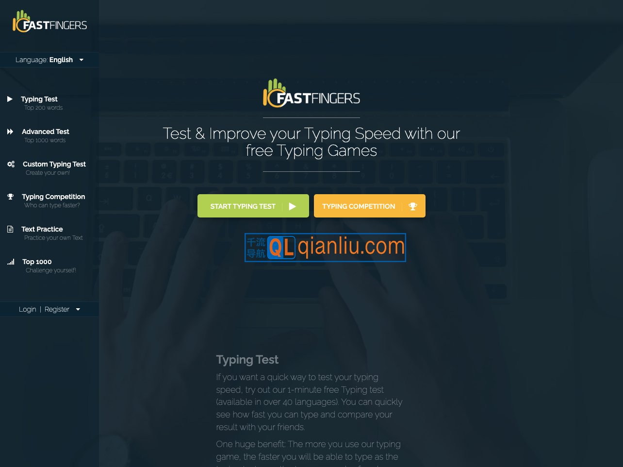 10FastFingers.com插图