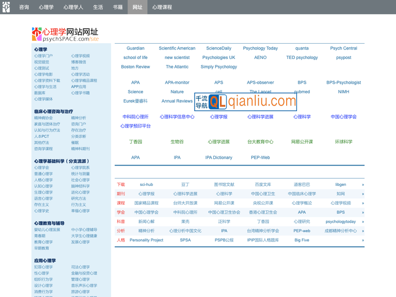心理学网站网址导航插图