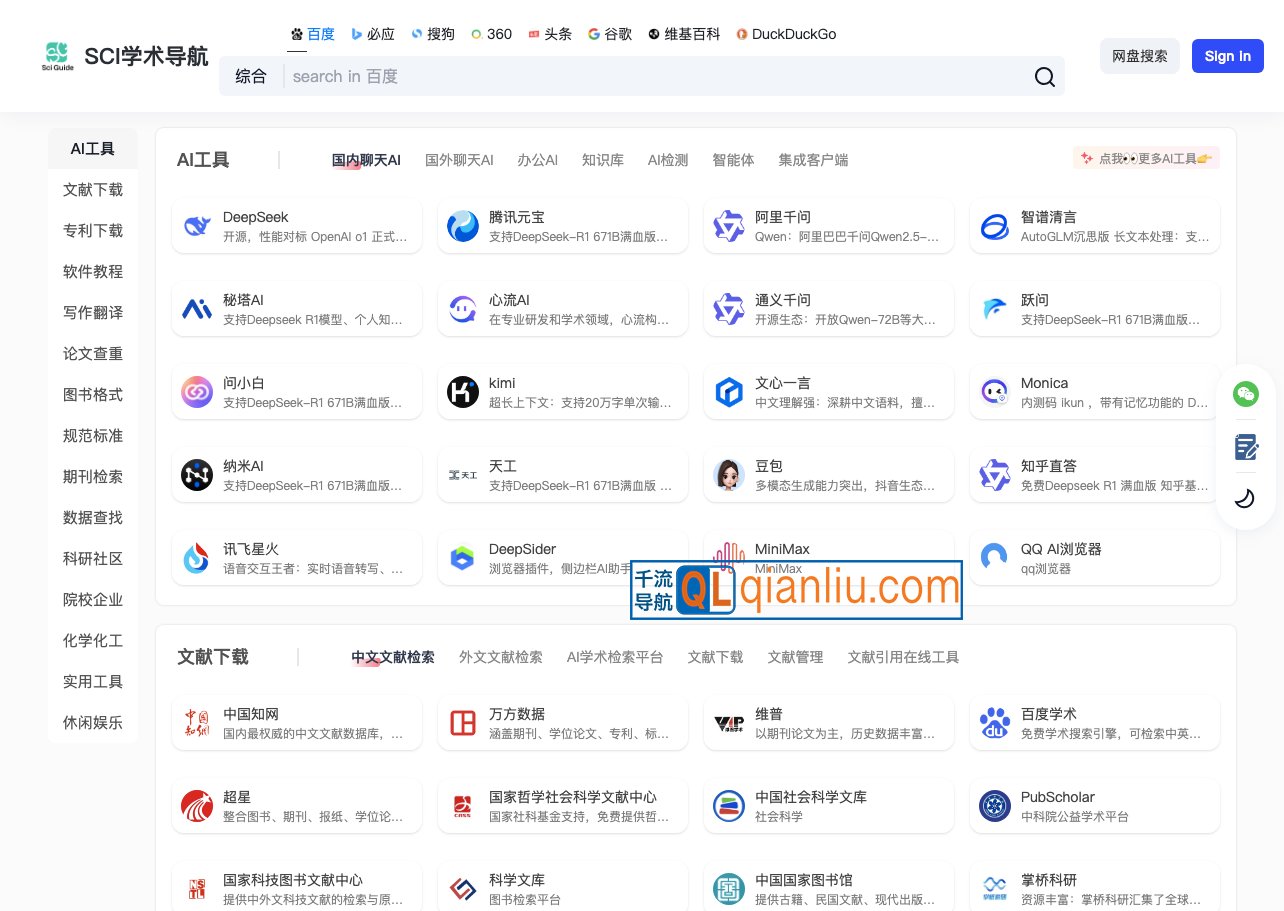 SCI学术导航插图