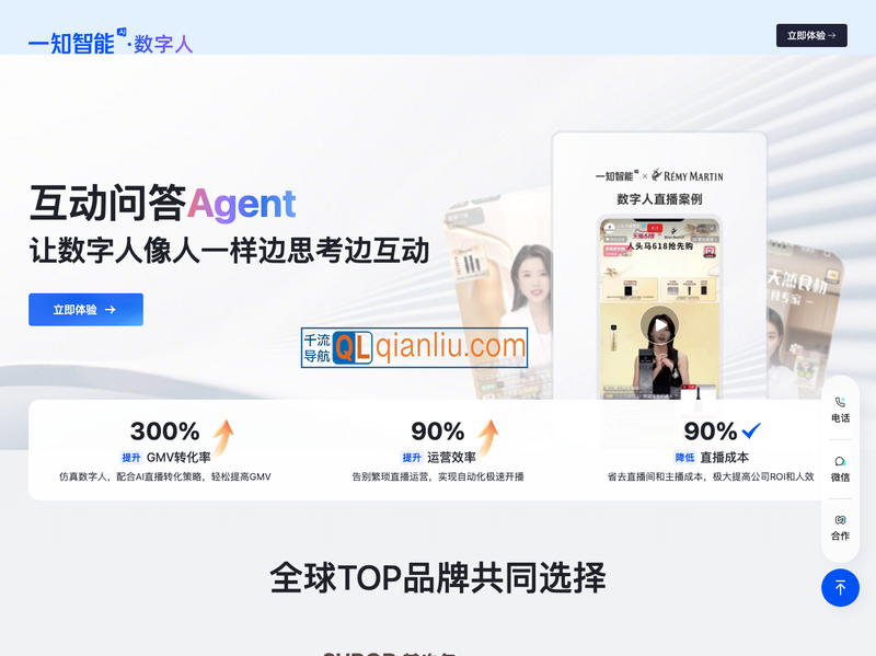 一知智能芽势AI数字人插图