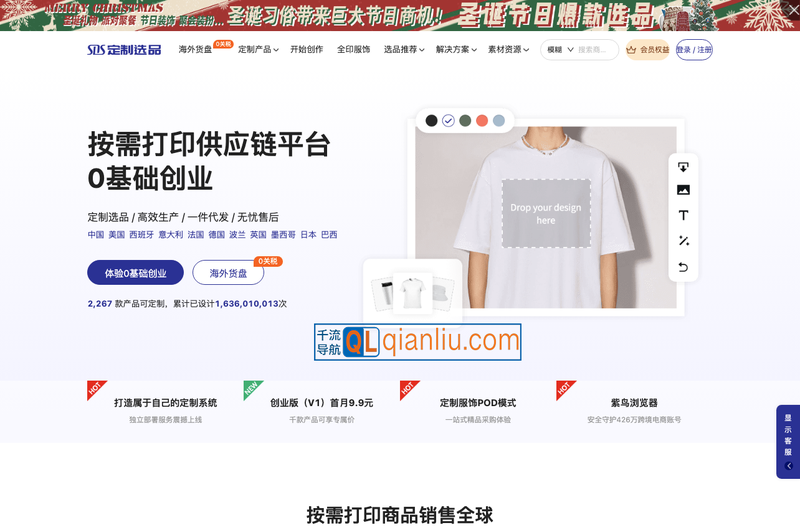 SDS定制选品平台插图