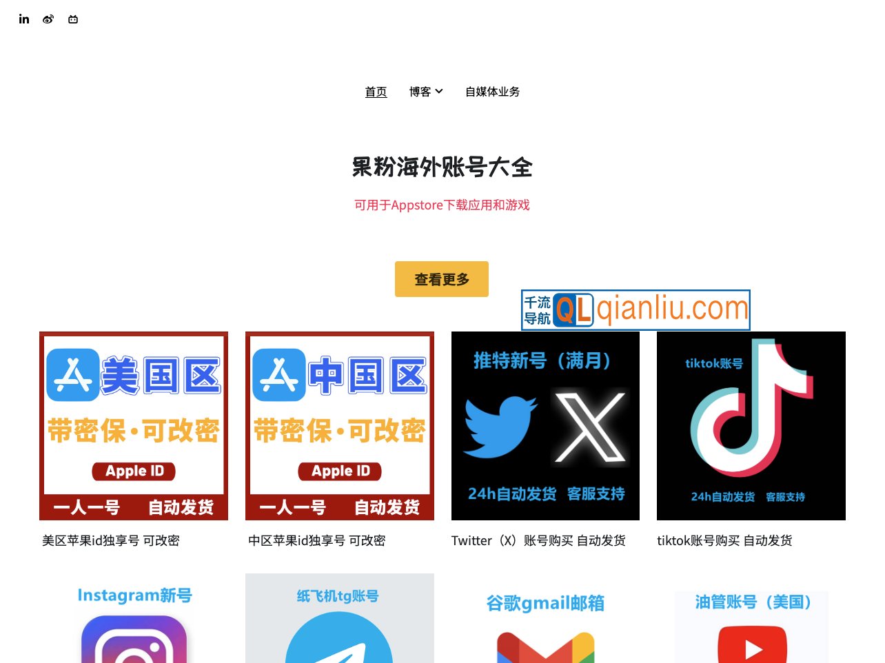 海外账号购买插图