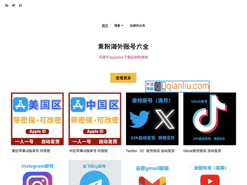 海外账号购买插图