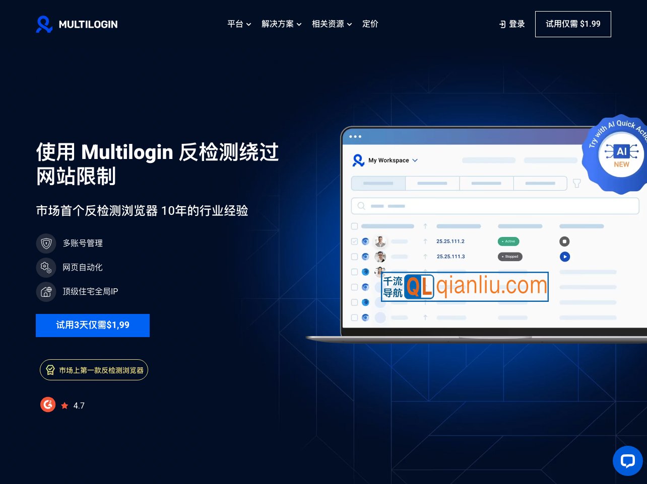 Multilogin浏览器插图