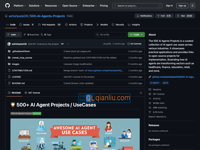 500-AI-Agents-Projects插图